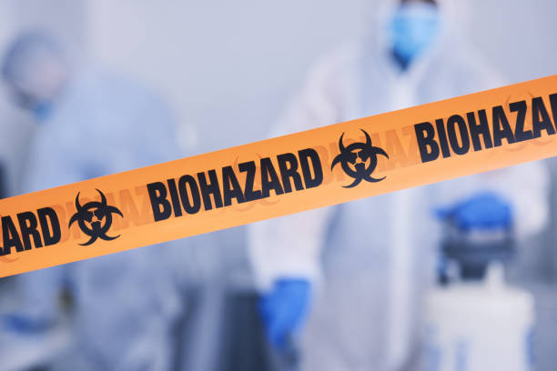 Professional Drug Lab Cleanup technician working in Wadsworth, IL